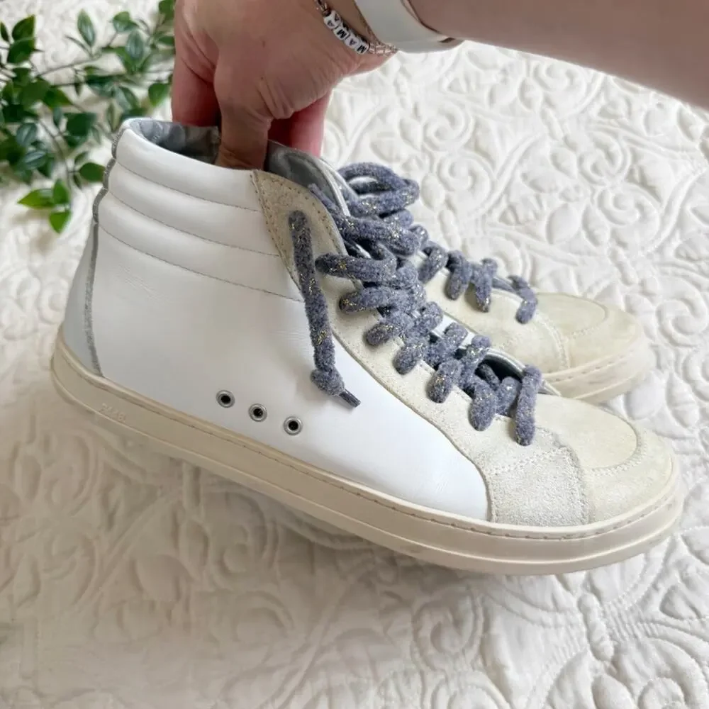 P448 Skate High Top Sneakers Sz 40
